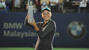 Donna Vekic won her very first WTA title at the BMW Malaysian Open